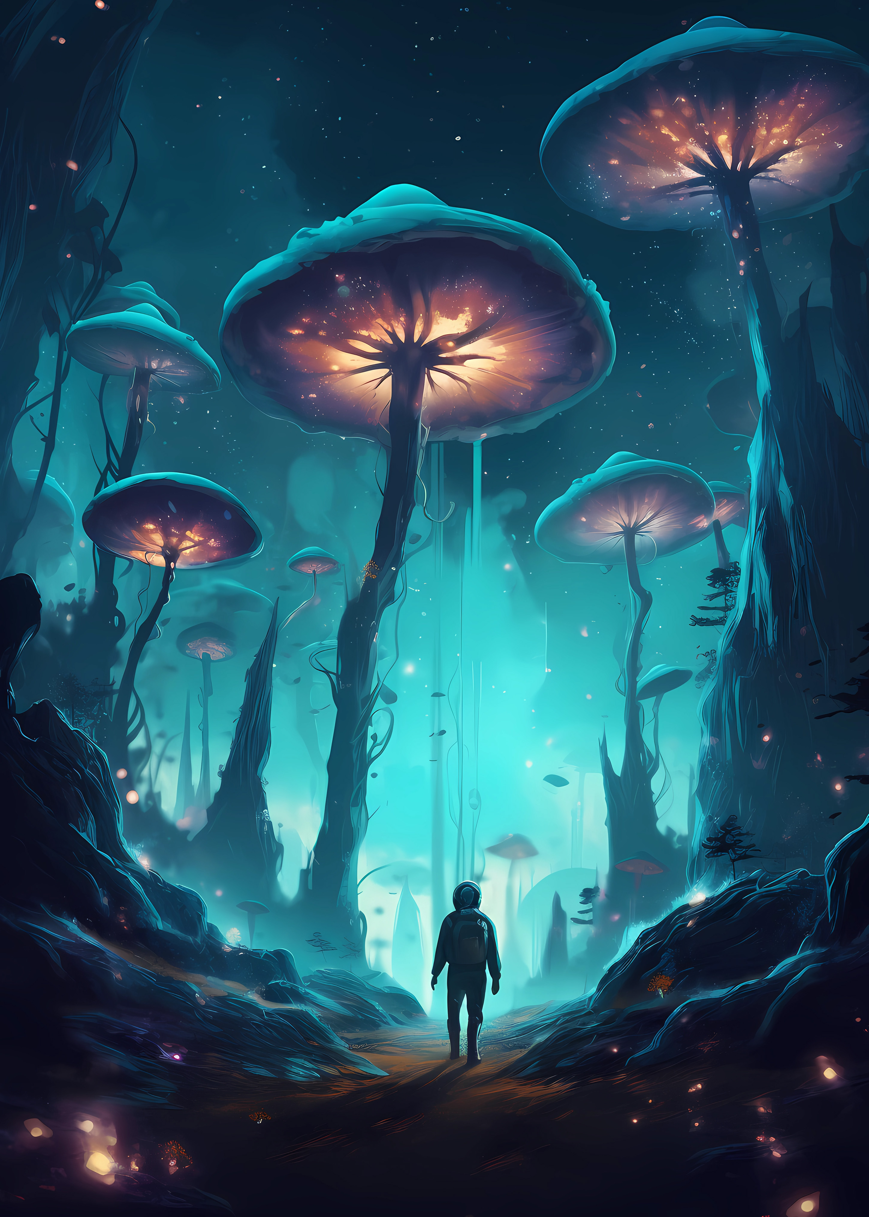 Entering the dream forest